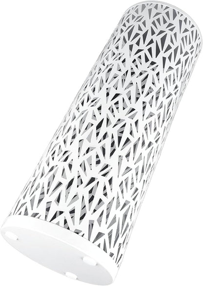 Semme Round Metal Umbrella Holder, and Watertight, Modern Design, Stable for Entryway, Office, Home Use (L)