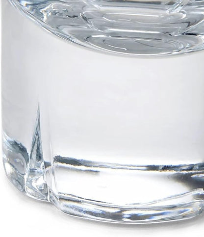 Rosendahl Grand Cru Shot Glass Set of 6 (1.4 oz), Clear, 3" H x 2" D, Lead-Free Glass, Gift-Boxed Nordic Shot Glass Set