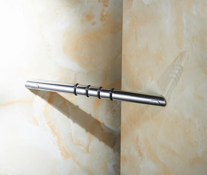 Shower Foot Rest,Chrome Shower Foot Rest for Shaving Legs,Wall Mounted Corner Shower Foot Stool,Heavy Duty Brass Bar Bathroom Step Foot Ledge Polished Chrome