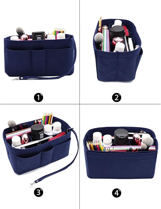 LEXSION Felt Insert Bag Organizer Bag In Bag For Handbag Purse Organizer Fits Speedy Neverful