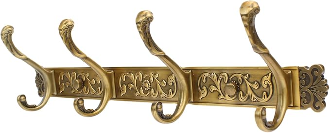 Coat Rack Wall Mount,Vintage Wall Hooks Coat Hooks Antique Towel Racks for Bathroom Entryway Bedroom Bathroom Clothes Heavy Duty,