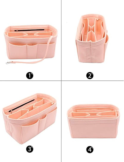 LEXSION Felt Insert Bag Organizer Bag In Bag For Handbag Purse Organizer Fits Speedy Neverful