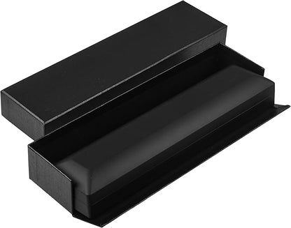 Allure - Luxury Bracelet Box With LED Light, Elegant Diamond Bracelet Case, For Unique Proposal, Engagement Or Wedding, Long Rectanglar Black Velvet Interior Jewelry Display Gift Box. 6 Boxes.