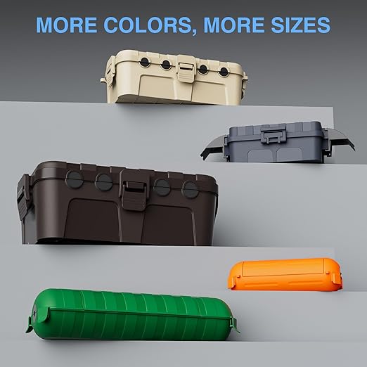 Flemoon Large Outdoor Electrical Box (12.5 x 8.5 x 5 inch), IP54 Waterproof Outdoor Extension Cord Cover Weatherproof, Protect Outlet, Plug, Socket, Timer, Power Strip, Holiday Light Decoration, White