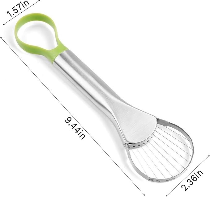 Avocado Slicer Tool,3-in-1 Stainless Steel Avocado Cutter, Pitter & Peeler The Best Holiday Gifts