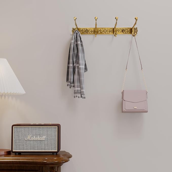 Coat Rack Wall Mount,Vintage Wall Hooks Coat Hooks Antique Towel Racks for Bathroom Entryway Bedroom Bathroom Clothes Heavy Duty,
