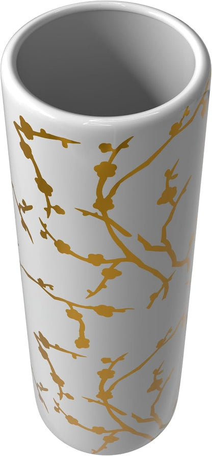 Red Lantern 24" Gold Branches Umbrella Stand