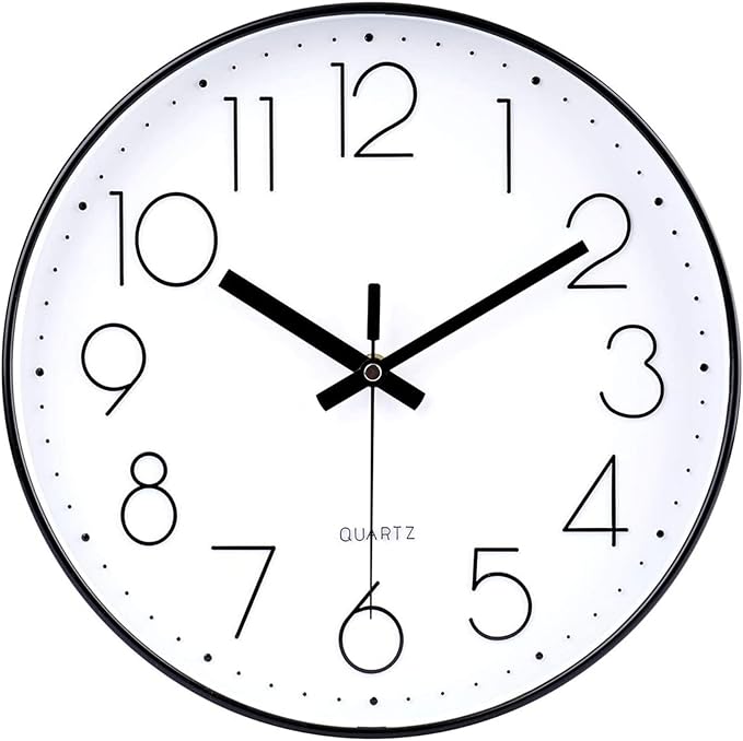 jomparis 16 Inch Large Wall Clock Modern Elegant Style for Living Room Office Kitchen Dining Room
