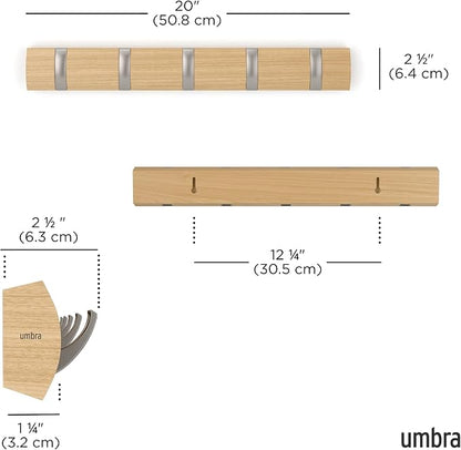 Umbra Flip 5 Wall Mounted Hook