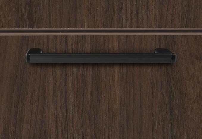 Regency Legacy 60 x 65 in. L Desk with Double Full Pedestal Drawer Unit- Neo Walnut