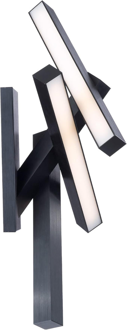 Modern Forms Chaos 32in LED Wall Sconce 3000K in Black