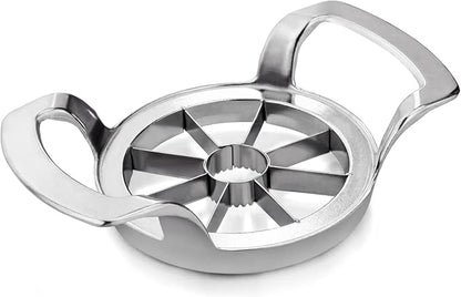 New Star Foodservice Heavy Duty Commercial Apple Corer and Divider, Silver, Powder Coating