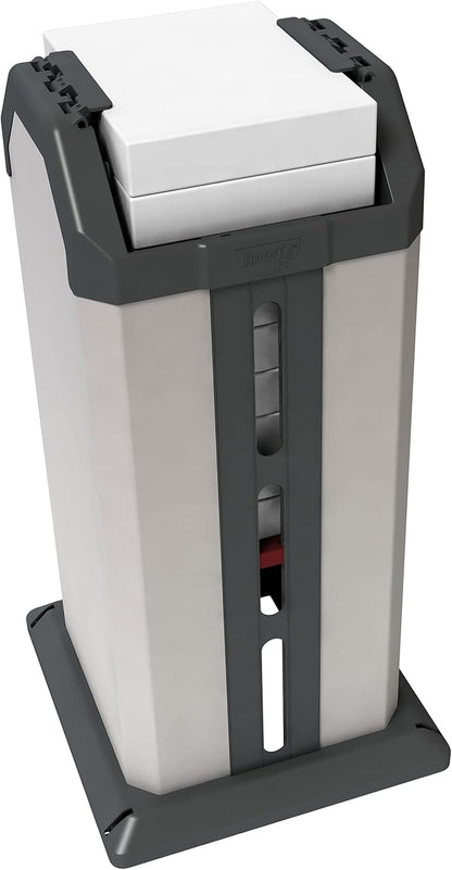 Find It Paper Ream Dispenser - 16 x 30.5 x 15.5 Inch - Copy Paper Storage Rack Holder and Organizer - Storage for Office and Studio - School Supplies - Gray