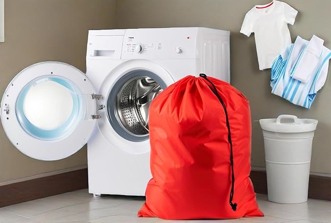 Laundry Bags 16 Pack, 6 Pcs Extra Large Laundry Bags Varied Colors 30"x40", 10 Pcs Mesh Bags for Delicates, for College Dorm Apartment Dwellers Travel (16PCS)