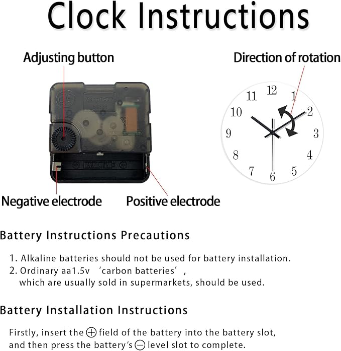 Kitchen Wall Clocks Battery Operated 12 Inch Sunset Decorative Small Wall Clock Silent Analog Clock for Wall