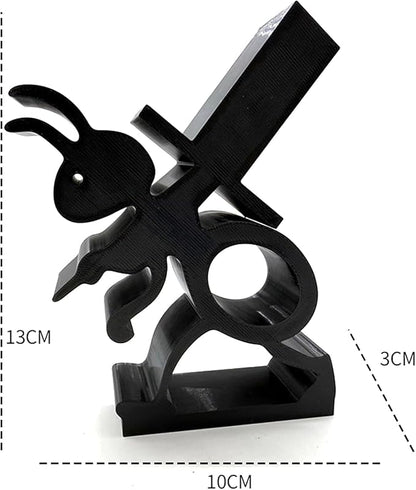 Funny Ant Toilet Paper Holder – Unique Ant Design Bathroom Decor, Toilet Paper Roll Stand for Bathroom, Rustic, Modern or Farmhouse Style, Fun Gift for Home, Friends & Family
