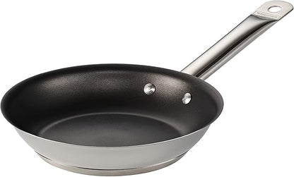 Tramontina 8-Inch Non Stick Small Frying Pan, Tri-Ply Base Stainless Steel Skillet with Reinforced Nonstick Coating, Dishwasher and Oven Safe