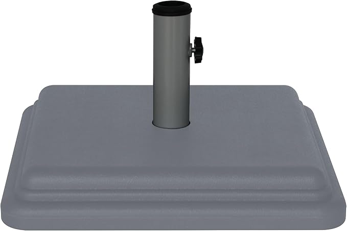 US Weight 40 Pound Umbrella Base - Weighted Umbrella Base For Use With Patio Table – Heavy Duty Base for Umbrella - Made in the USA - Multiple Colors Available