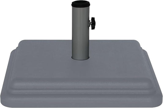 US Weight 40 Pound Umbrella Base - Weighted Umbrella Base For Use With Patio Table – Heavy Duty Base for Umbrella - Made in the USA - Multiple Colors Available