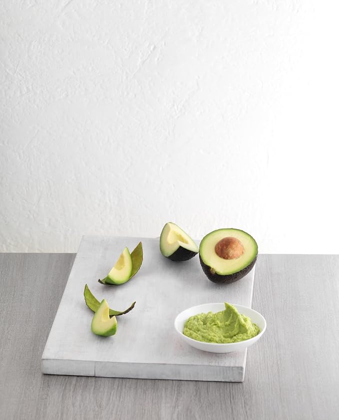 Kuhn Rikon 3-in-1 Avocado Knife with Non-Stick Coating, 7.25 inch/18.42 cm, Green