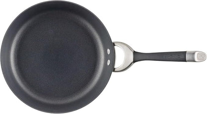 Circulon Symmetry Hard-Anodized Nonstick Frying Pan, 8.5-Inch, Black