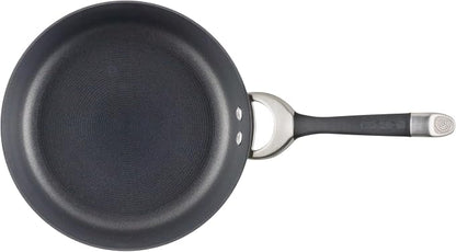 Circulon Symmetry Hard Anodized Nonstick Induction Frying Pan, 8.5-Inch Fry Pan, Black (Pack of 4)