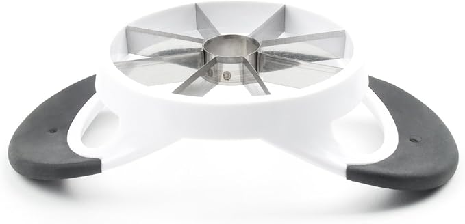 Fox Run Apple Slicer and Corer, 4.25 x 7 x 2 inches, White
