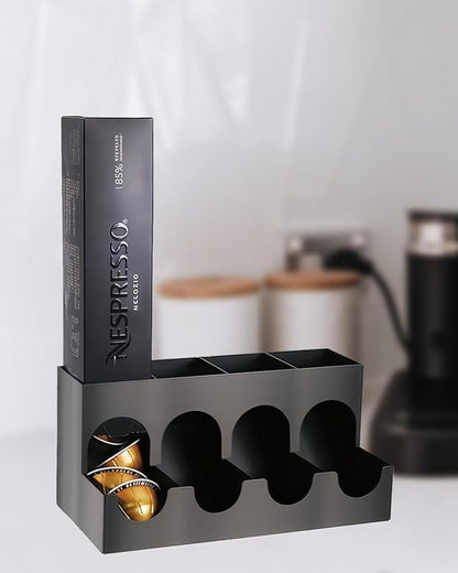 Nespresso Vertuo Pod Dispenser,Nespresso Pods Holder, Dispenses 4 Coffee Flavors (40 Vertuo Capsules),Nespresso Vertuo Pod Holder, Nespresso Pod Holder for Coffee Capsules（Holder only）