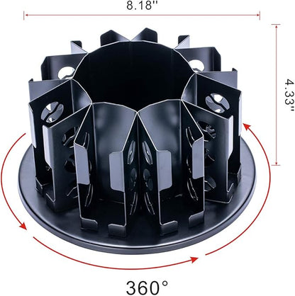 FlagShip Nespresso Pod Holders Storage Carousel Coffee Nespresso Original Line Capsules Holder Coffee Capsules Holder Organizer Stand Small 80 Pods Originalline