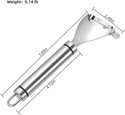 2 Pcs Corn Peeler for Corn on the Cob, Stainless Steel Corn Cob Stripper and Kernel Remover Tool