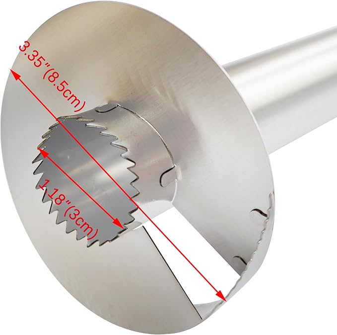Pineapple Corer & Slicer-Stainless Steel Cutting Tool Pineapple Cutter and Core Remover-Sharp Blades & 3 in 1 Multi Functions