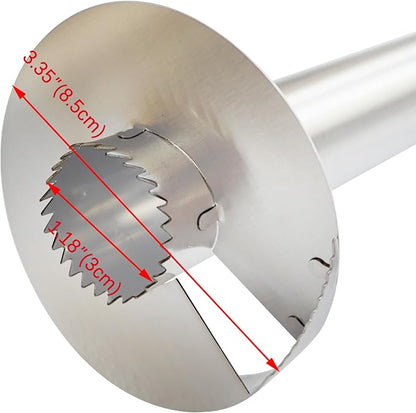 Pineapple Corer & Slicer-Stainless Steel Cutting Tool Pineapple Cutter and Core Remover-Sharp Blades & 3 in 1 Multi Functions