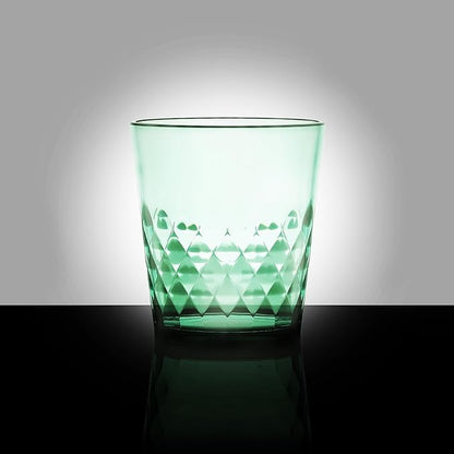 SCANDINOVIA - 8 Oz Unbreakable Cups - Vibrant Acrylic Tumblers, Shatterproof, Reusable & Dishwasher Safe, Smooth Rims, BPA-Free, Indoor & Outdoor Use, Plastic Cups for Kids & Adults - Set of 4-8 Oz