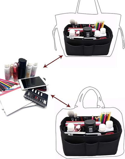 LEXSION Felt Insert Bag Organizer Bag In Bag For Handbag Purse Organizer Fits Speedy Neverful