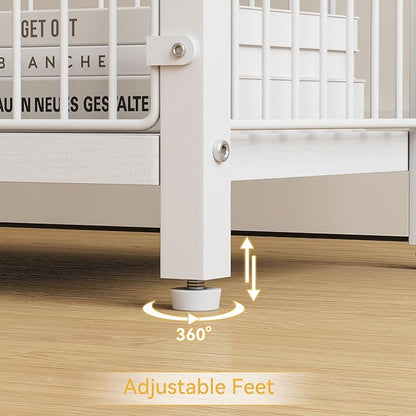 IBUYKE Freestanding Toilet Paper Holder Stand with Storage Shelf,Bathroom Toilet Tissue Roll Dispenser with Extra Space for Rolls, Magazines, Wet Wipes White TLJ020W