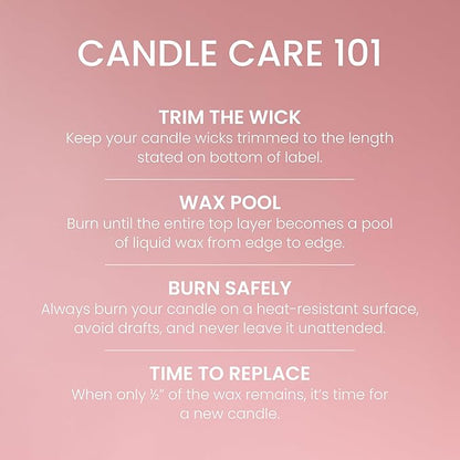 Yankee Candle Pink Sands, Scented Candle, 22oz Large Jar with up to 150 Hour Burn Time, Giftable, Birthdays