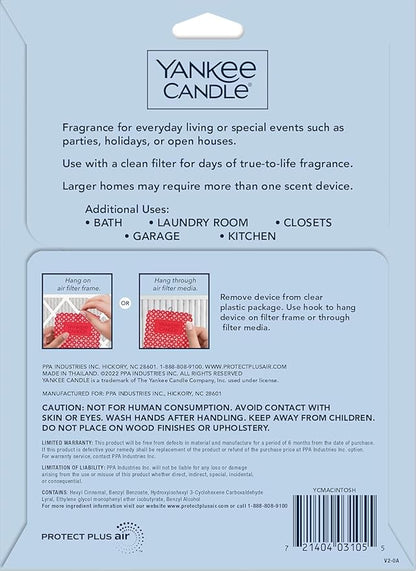 Yankee Candle Macintosh Whole Home Air Freshener (Pack of 4)