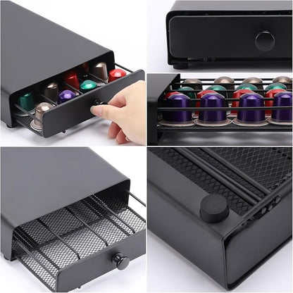 Coffee Pod Storage Drawer Holder, 40 Capsule Capacity - Only For OriginalLine