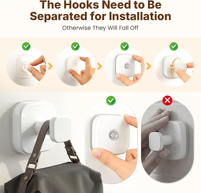 3 PCS Bathroom Hooks for Towels, Suction Cup Hooks for Shower, Door Hooks for Hanging Robe Loofah Removable Wall Hooks for Kitchen Glass Window White