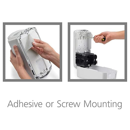 GOJO LTX-12 Touch-Free Foam Hand Soap Dispenser, White, for 1200 mL GOJO LTX-12 Hand Soap Refills (Pack of 1) - 1980-01