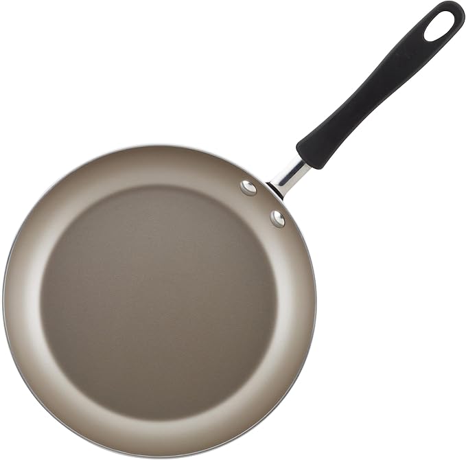 Farberware Cookstart DiamondMax Nonstick Cookware/Pots and Pans Set, Dishwasher Safe, Includes Baking Pan and Cooking Tools, 15 Piece - Copper