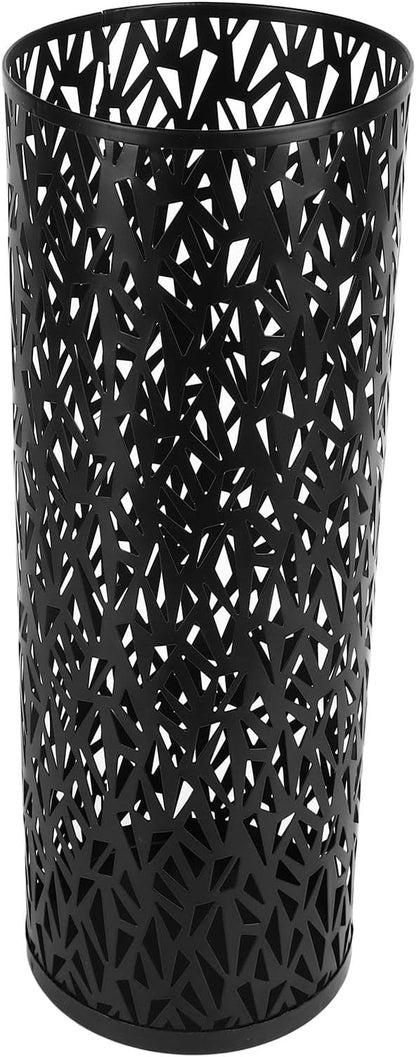 Semme Round Metal Umbrella Holder, and Watertight, Modern Design, Stable for Entryway, Office, Home Use (M)