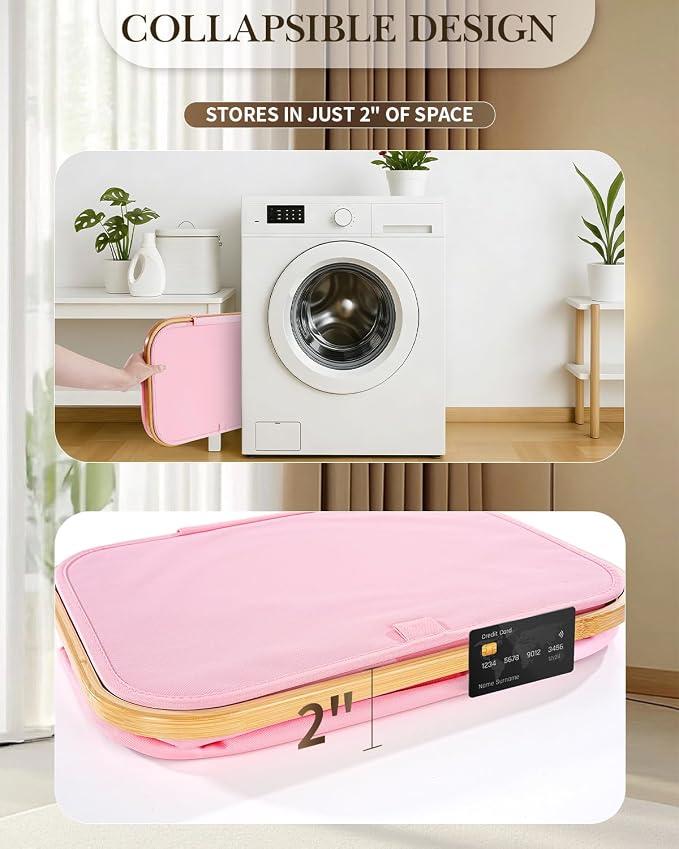 Laundry Hamper with Wheels, 110L Large Clothes Hamper with Removable Inner Bag, Collapsible Dirty Clothes Basket for Dorm, Rolling Dirty Clothes Basket for, Bedroom, Bathroom, Laundry Room