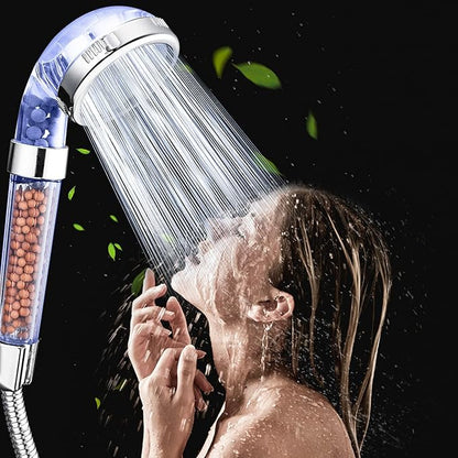 NOSAME Shower Head, Filter Filtration High Pressure Water Saving 3 Mode Function Spray Handheld Showerheads for Dry Skin & Hair