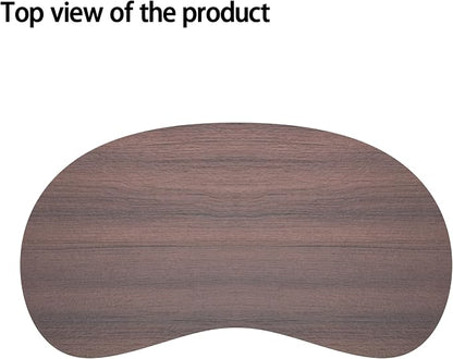 Folding Coffee Table,Mid Century Modern Coffee Table Irregular,Kidney Foldable Table,Small Farmhouse Coffee Tables Portable Table for Small Spaces,Living Room,Sofa,Bedroom Gallery,Easy Assembly,Walnut