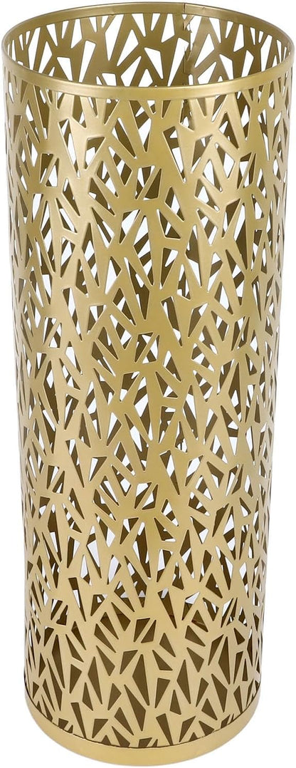 Semme Round Metal Umbrella Holder, and Watertight, Modern Design, Stable for Entryway, Office, Home Use (S)