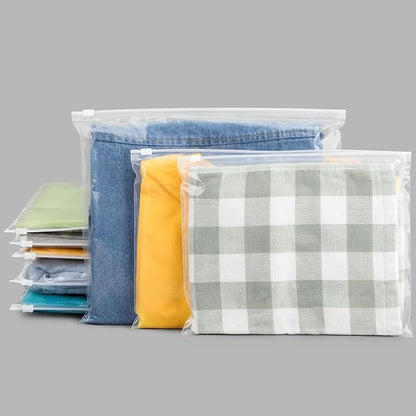 Clear Bags for Swimsuits, T Shirt Packaging Bags for Bikini, Swimwear, Bathing Suit Storage, 10x8 inch, Pack of 100, 3 Mil with Vent Holes