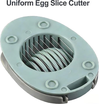 2pcs Egg Slicer for Boiled Eggs, Kiwifruit Strawberry Cutter with Stainless Steel Wire