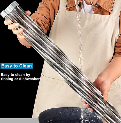Seropy Extra Large 20.5"x13.7" Roll Up Dish Drying Rack Over The Sink Dish Drainer for Kitchen Counter, Sink Drying Rack Drying Mat Folding Rack Kitchen Sink Organizer Home Essentials