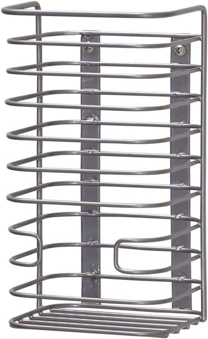 Household Essentials Satin Nickel Steel Door Basket